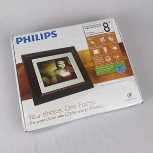 Philips 8" Digital Photo Frame - Energy Efficient LED Display